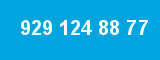 929 124 88 77 929 124 88 77
